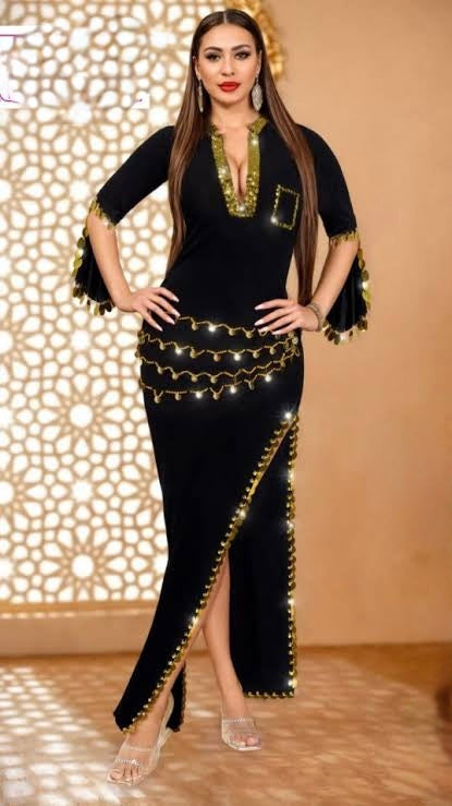 جلابيه رقص دينا الشربيني