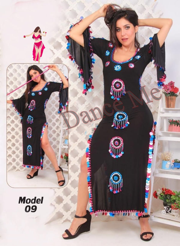 Belly dance abaya