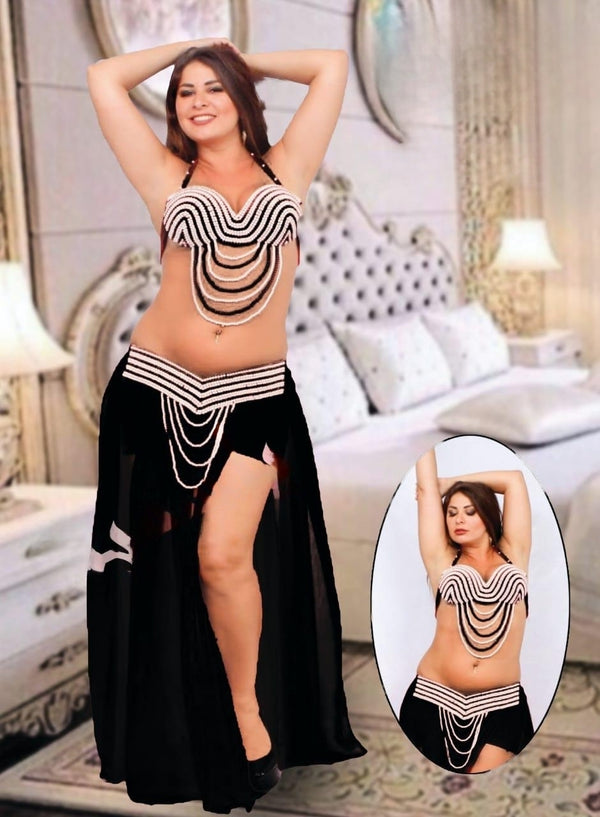 بدله رقص شرقى قطعتين