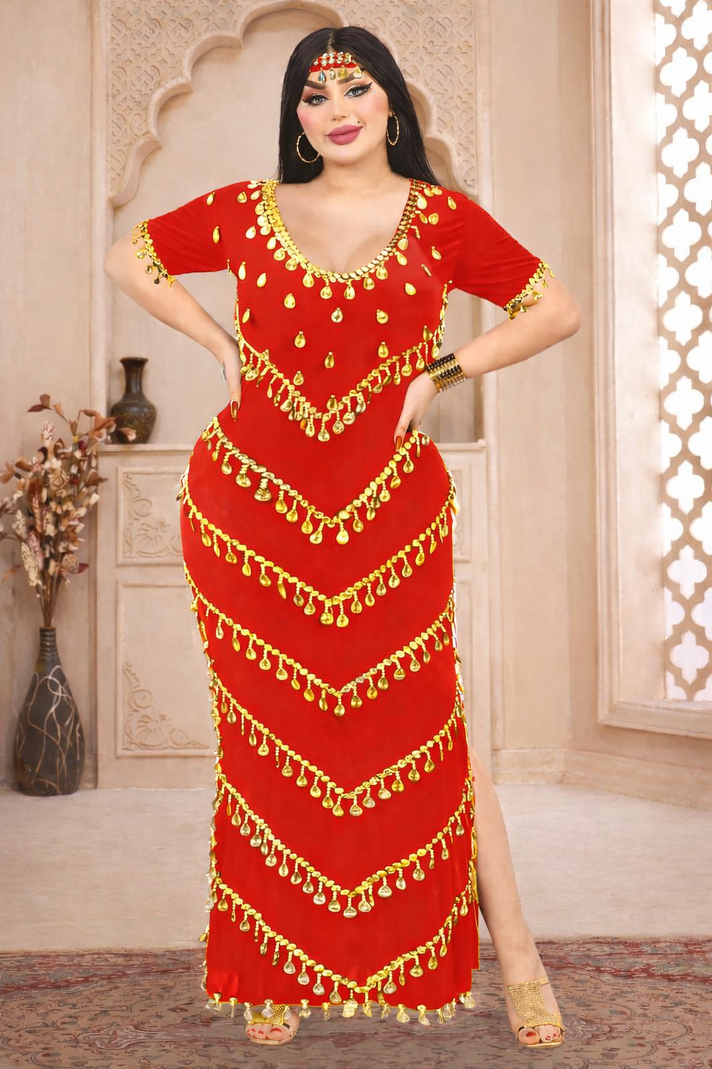 جلابيه رقص شرقي