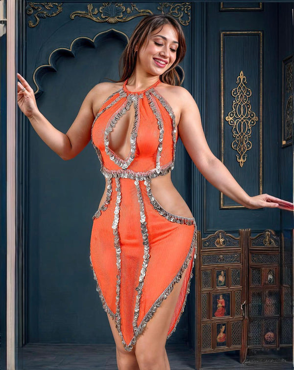 جلابيه رقص شرقى