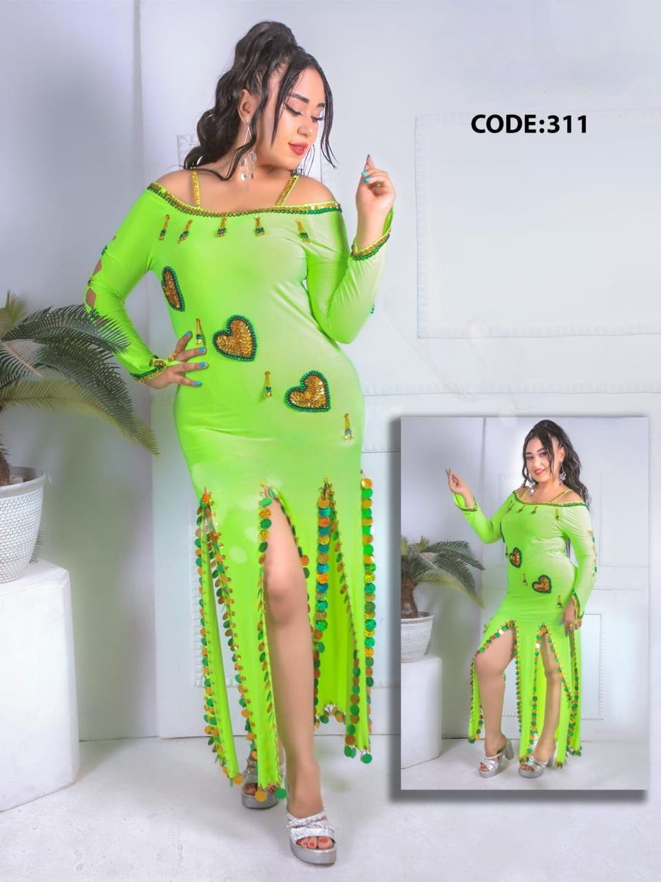 عبايه رقص شرقى