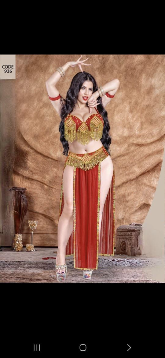 بدله رقص شرقى قطعتين