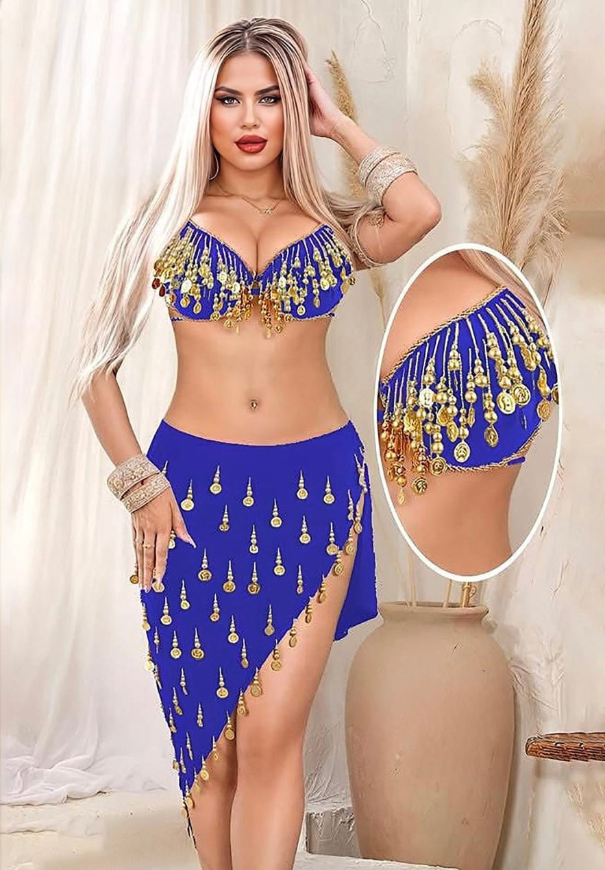 بدله رقص شرقى قطعتين