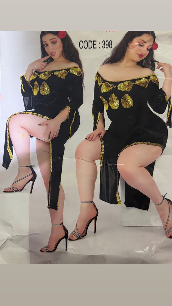 Belly dance abaya